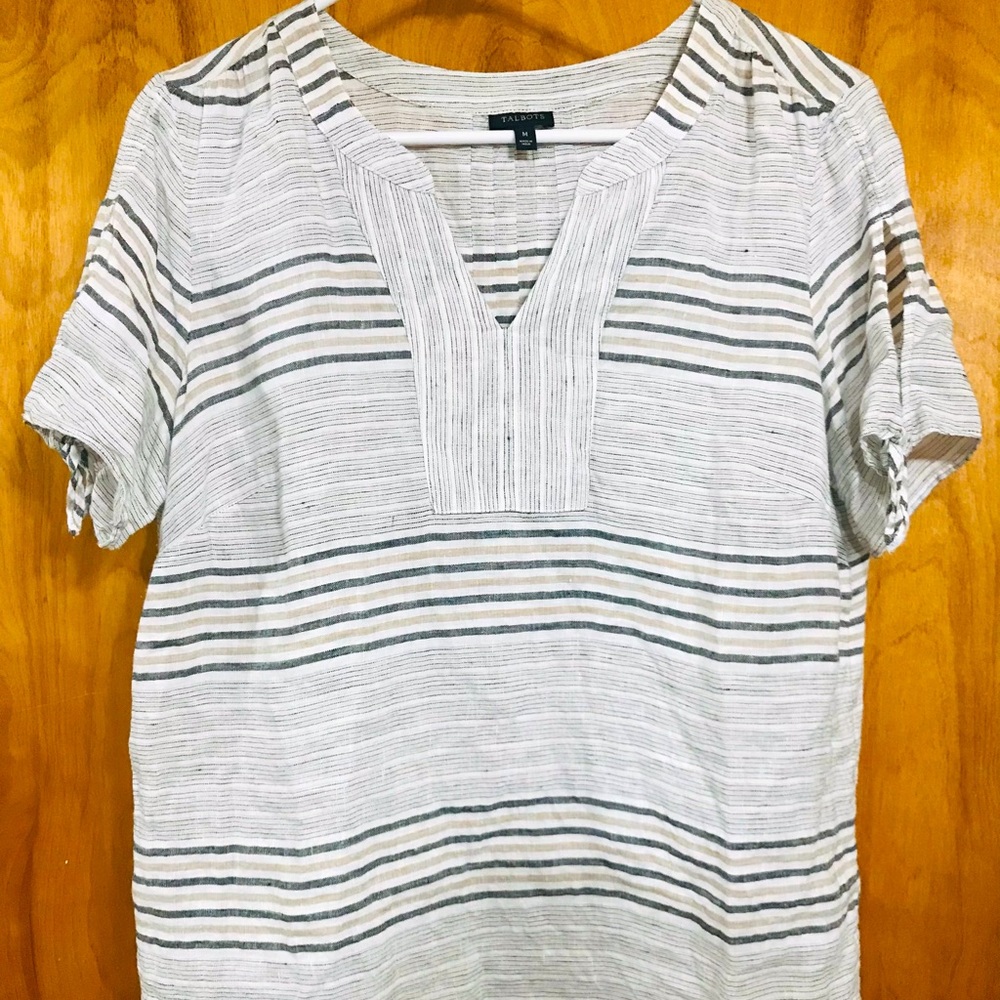 Talbots 100% Linen